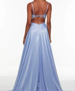 Alyce Paris - 61142 Bejeweled V-Neck Gown