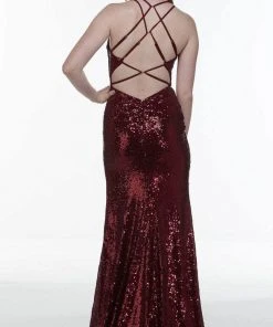 Alyce Paris 61145 - Dual Straps Sequined Dress