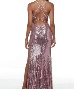 Alyce Paris 61145 - Dual Straps Sequined Dress