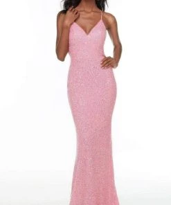 Alyce Paris - 61146 Strappy Back Sequin Gown