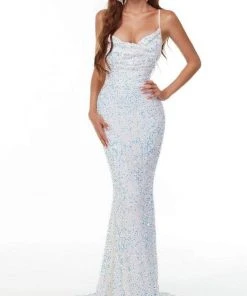 Alyce Paris - 61148 Cowl Neck Sequin Gown