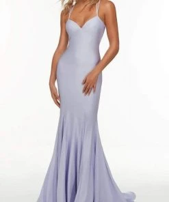 Alyce Paris - 61165 Sleeveless Fit And Flare Gown