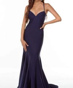 Alyce Paris - 61165 Sleeveless Fit And Flare Gown