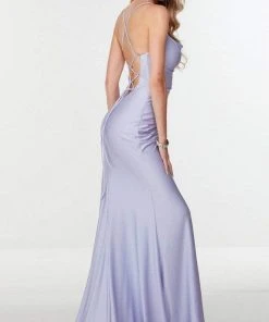 Alyce Paris - 61172 Cowl Style Ruched Gown 6 Alyce Paris - 61172 Cowl Style Ruched Gown