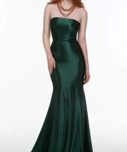 Alyce Paris - 61176 Strapless Satin Mermaid Dress