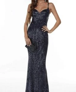 Alyce Paris 61229 - Sequined Sweetheart Evening Gown