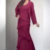 Alyce Paris - Mother Of The Bride - 29292 Dress In Berry