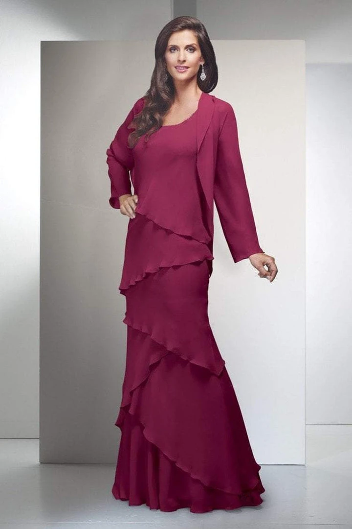 Alyce Paris - Mother Of The Bride - 29292 Dress In Berry 3 Alyce Paris - Mother Of The Bride - 29292 Dress In Berry