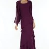 Alyce Paris - Mother Of The Bride - 29292 Dress In Eggplant 1 Alyce Paris - Mother Of The Bride - 29292 Dress In Eggplant