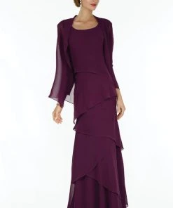 Alyce Paris - Mother Of The Bride - 29292 Dress In Eggplant