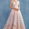 Andrea And Leo - A0767 Sweetheart Ruffled Ballgown 1 Andrea And Leo - A0767 Sweetheart Ruffled Ballgown