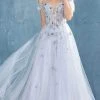 Andrea And Leo - A0826 Off Shoulder Corset A-Line Dress