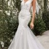Andrea And Leo - A1039W Embroidered Mermaid Bridal Gown 1 Andrea And Leo - A1039W Embroidered Mermaid Bridal Gown
