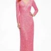 Ashley Lauren - 11080 Sequin Sheath Evening Dress