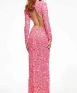 Ashley Lauren - 11080 Sequin Sheath Evening Dress