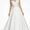 Ashley Lauren - 11097 Bow Accent Strapless Bodice Mikado Ballgown 2 Ashley Lauren - 11097 Bow Accent Strapless Bodice Mikado Ballgown