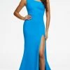 Ashley Lauren - 11119 One Shoulder Lace Up Gown 1 Ashley Lauren - 11119 One Shoulder Lace Up Gown