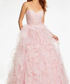 Ashley Lauren - 11141 Sweetheart Ruffled Ballgown