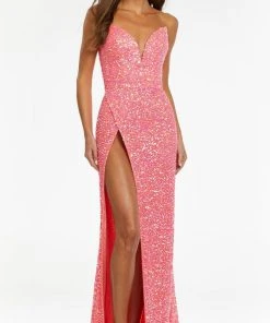 Ashley Lauren - 11143 Sequin Strapless Gown