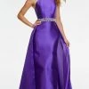 Ashley Lauren - 11148 Bejeweled High Halter Gown 1 Ashley Lauren - 11148 Bejeweled High Halter Gown
