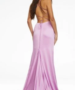 Ashley Lauren - 11162 Cowl Bodice Gown With Slit 26 Ashley Lauren - 11162 Cowl Bodice Gown With Slit
