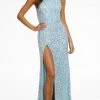 Ashley Lauren - 11174 High Halter Sequin Gown 2 Ashley Lauren - 11174 High Halter Sequin Gown