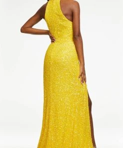 Ashley Lauren - 11174 High Halter Sequin Gown 31 Ashley Lauren - 11174 High Halter Sequin Gown