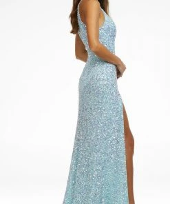 Ashley Lauren - 11174 High Halter Sequin Gown 18 Ashley Lauren - 11174 High Halter Sequin Gown