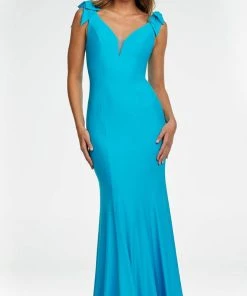 Ashley Lauren - 11183 Bead-Draped Back Gown 24 Ashley Lauren - 11183 Bead-Draped Back Gown
