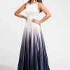 Ashley Lauren - 1130 A-line Ombre Evening Dress 2 Ashley Lauren - 1130 A-line Ombre Evening Dress