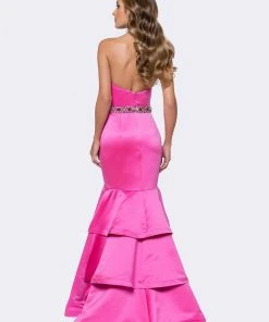 Ashley Lauren - 1171 Strapless Fit And Flare Evening Dress
