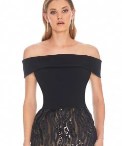 Ashley Lauren - 1348 Off-Shoulder Fitted Mermaid Evening Dress 7 Ashley Lauren - 1348 Off-Shoulder Fitted Mermaid Evening Dress