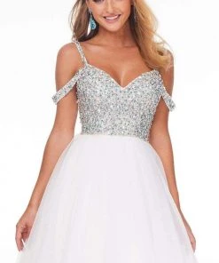 Ashley Lauren - 1991 Embellished Off Shoulder Ballgown 10 Ashley Lauren - 1991 Embellished Off Shoulder Ballgown