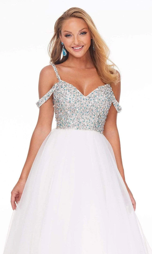Ashley Lauren - 1991 Embellished Off Shoulder Ballgown 6 Ashley Lauren - 1991 Embellished Off Shoulder Ballgown