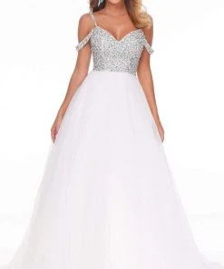 Ashley Lauren - 1991 Embellished Off Shoulder Ballgown 9 Ashley Lauren - 1991 Embellished Off Shoulder Ballgown