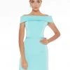 Ashley Lauren - 4224 Off Shoulder Sheath Cocktail Dress