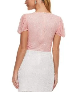 Ashley Lauren - 4441 High Embellished Short Dress