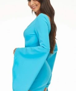 Ashley Lauren - 4442 V-Neck Fitted Romper 14 Ashley Lauren - 4442 V-Neck Fitted Romper