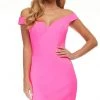 Ashley Lauren - 4444 Fitted Sheath Short Dress
