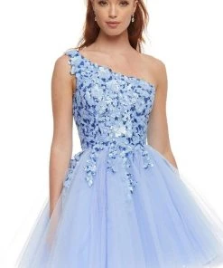 Ashley Lauren - 4453 Sequin Appliques A-Line Cocktail Dress 11 Ashley Lauren - 4453 Sequin Appliques A-Line Cocktail Dress