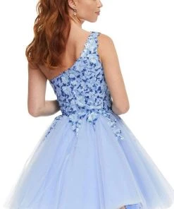 Ashley Lauren - 4453 Sequin Appliques A-Line Cocktail Dress 12 Ashley Lauren - 4453 Sequin Appliques A-Line Cocktail Dress