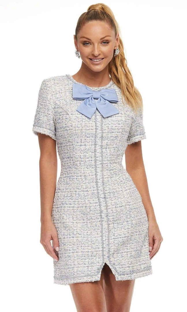 Ashley Lauren - 4472 Fitted Pearls Sheath Dress 5 Ashley Lauren - 4472 Fitted Pearls Sheath Dress