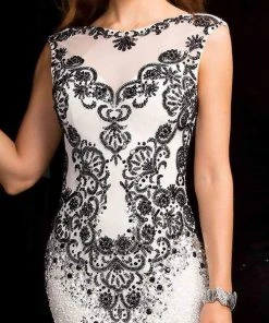 SCALA BG Haute - 48719 Artistic Embellished Sleeveless Gown