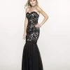 SCALA BG Haute - G3111 Dress In Black And Nude