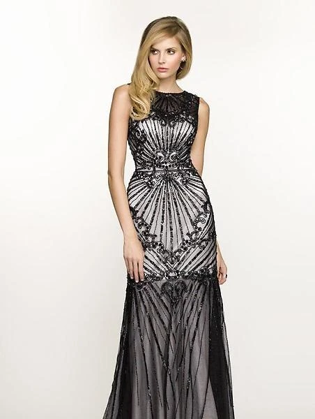SCALA BG Haute - G3311 Dress In Ivory And Black 3 SCALA BG Haute - G3311 Dress In Ivory And Black