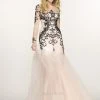 SCALA BG Haute - G3313 Dress In Black And Nude
