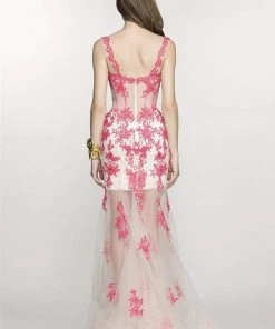 SCALA BG Haute - G3315 Dress In Coral Pink