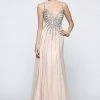 SCALA BG Haute - G3503 Dress In Champagne
