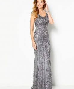 Cameron Blake By Mon Cheri Cameron Blake - 219680W Illusion Scoop Fitted Evening Dress 13 Cameron Blake By Mon Cheri Cameron Blake - 219680W Illusion Scoop Fitted Evening Dress