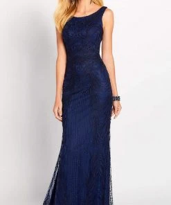 Cameron Blake By Mon Cheri - 119644 Allover Lace Trumpet Dress